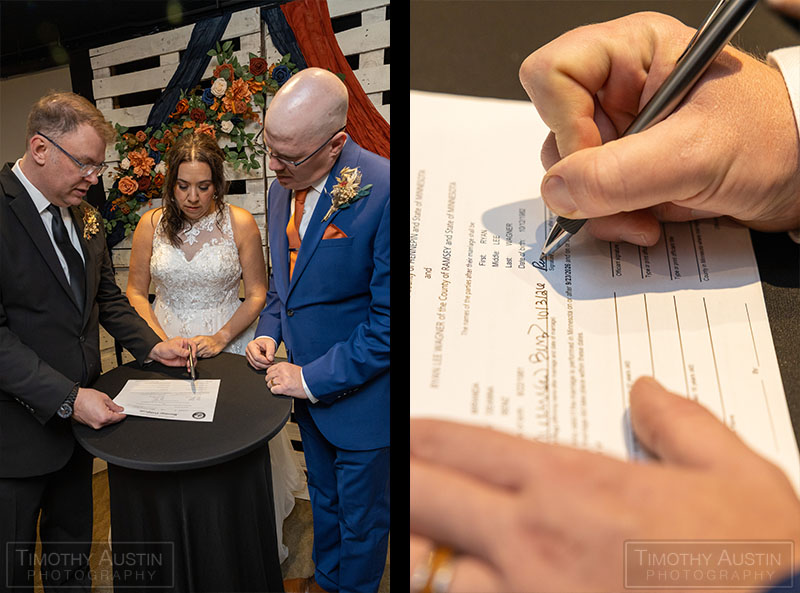 Central Park of Roseville Wedding